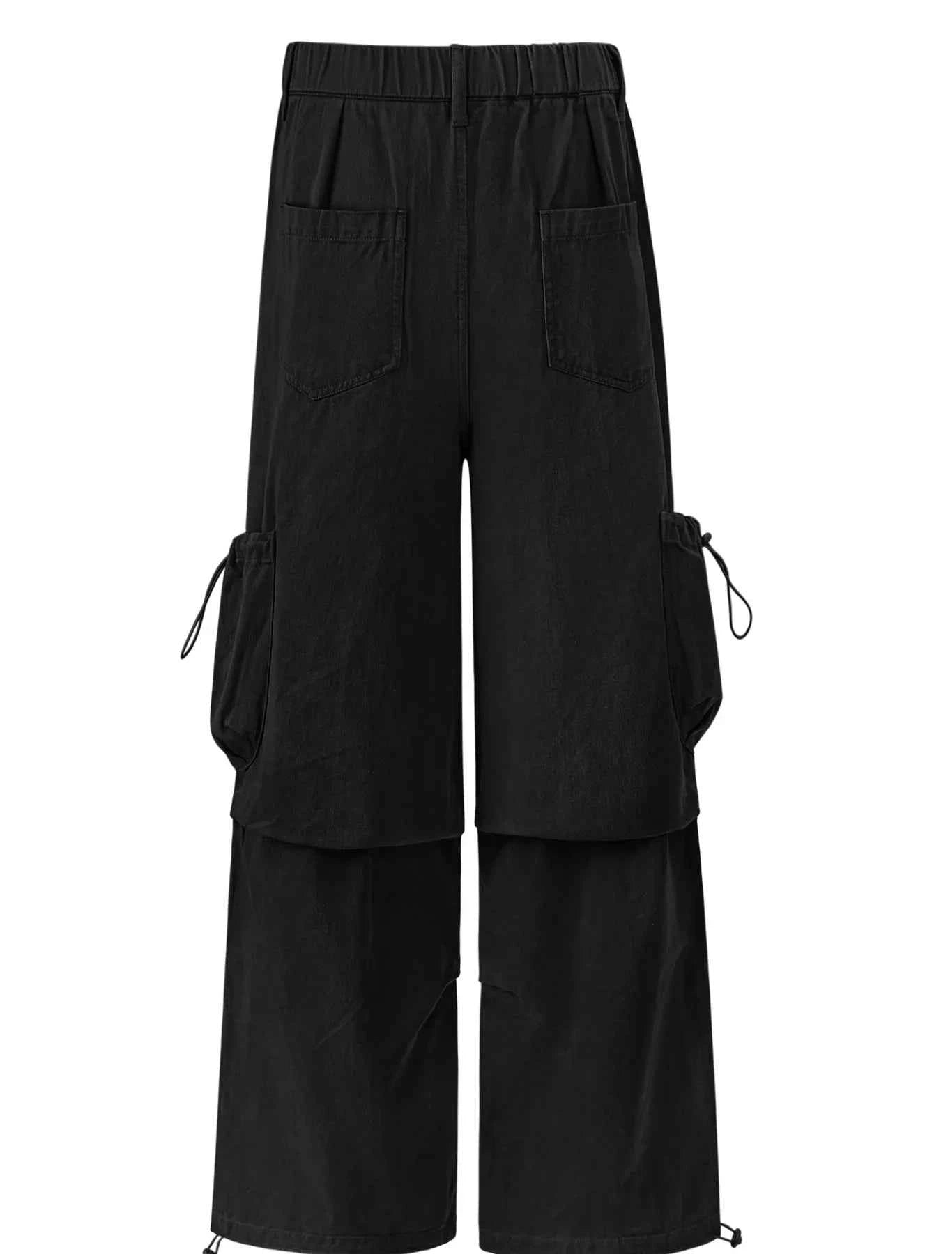 Men's Cargo Pants with Adjustable Side Pockets